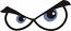 Eyes Menacing Look for Soft Toys Machine Embroidery Design and Graphic Files 