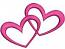 Hearts Machine Embroidery Design Set – 3 Sizes Included Instant Download 