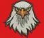 Bald Eagle Head Machine Embroidery Design 4 Sizes Perfect for Caps 