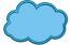 Cloud applique machine embroidery design for baby clothes nursery decor and kids projects  