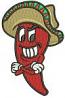 Mexican Red Chili Pepper Machine Embroidery Design 