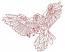 Eagle Redwork Patchwork Machine Embroidery Design – Classic Outline Pattern 