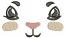Bunny Face Machine Embroidery Design, Rabbit Face Embroidery Pattern for Plush Toys and Seasonal Decor