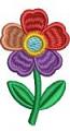 Mini flower machine embroidery design