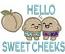 Hello Sweet Cheeks Machine Embroidery Design