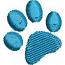 Cat Paw Print Machine Embroidery Design, Small Pawprint Digital File
