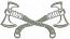 Crossed Viking Axes Machine Embroidery Design, Norse Battle Axe Emblem Digital File  