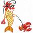 Funky Fish 12 Machine Embroidery Designs set 5x7