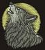 wolf  Machine Embroidery Designs, instantly download 