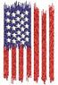 American Flag Embroidery Design/ usa flag embroidery design, instantly download 