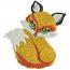Fox Machine Embroidery Design 