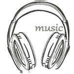 Headphone Machine Embroidery Design 