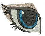 Hare Pony Horse Eye for Soft Toys Machine Embroidery Design 