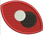 Toy Eye Machine Embroidery Design,  Eye for Soft Toys 