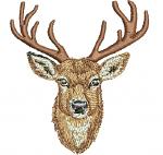 Deer Whitetail Buck Machine Embroidery Design 