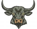 Cow Bull Buffalo Machine Embroidery Design05082025