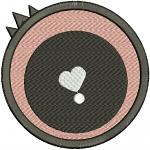 Big eye for a doll / eyes for a plush toy machine embroidery design 