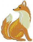 Fox Machine Embroidery Design 