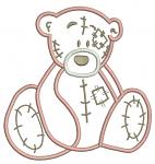 Bear Machine Embroidery Design 