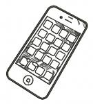 Mobile Phone Machine Embroidery Design 