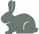 Rabbit Cute Bunny Machine Embroidery Designs, Instant Download 