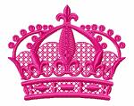 Crown Machine Embroidery Design 
