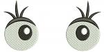 Eyes for soft toys machine embroidery designs 