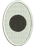 Oval Toy Eye Machine Embroidery Design 