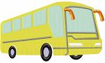 Yellow School Bus Machine Embroidery Design for Kids Projects and Nursery Decor 