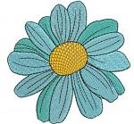 Daisy chamomile  Machine Embroidery Design chamomile