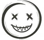 Smiley machine embroidery design 