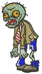 Zombie Machine Embroidery Design 