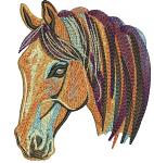Horse Machine Embroidery Design 