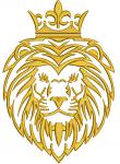 Lion King and Crown Machine Embroidery Designs 