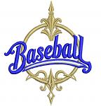  Baseball. Machine Embroidery Design, Instant Download 