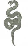 Snake Machine Embroidery Design 