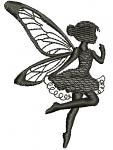 Fairy Machine Embroidery Design 