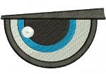 Blue Eye for Dolls and Toys Machine Embroidery Designs 