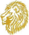 lion Machine Embroidery Design