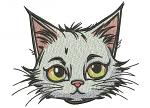 Cool Cat Machine Embroidery Design 
