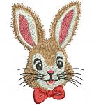 Cute Bunny Machine Embroidery Design 