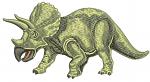 Ojoceratops dinosaur - machine embroidery design 03062025