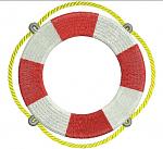 Lifebuoy Including Cap Size – Machine Embroidery Design 