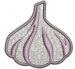 Garlic Machine Embroidery Design 