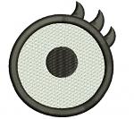 Round Eye for Soft Toys (Kitten, Unicorn, Horse, Bear) Machine Embroidery Design, Instant Download  