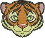 Tiger head Embroidery design - Machine embroidery design, instantly download15062025
