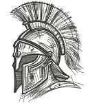 Spartan Warrior Helmet  