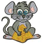 Mouse Embroidery Design 