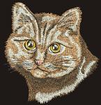 Cat for the Pocket Machine Embroidery Design 