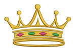 Royal Crown Machine Embroidery Design 